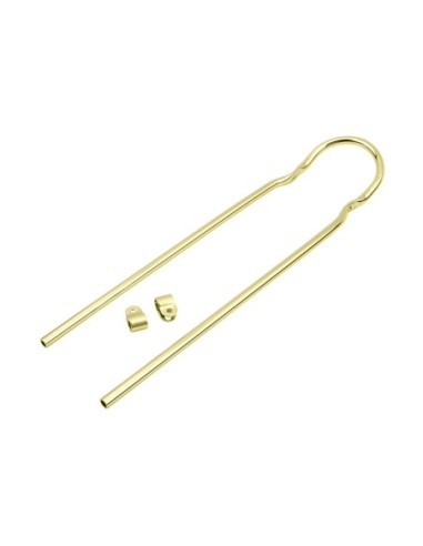 Schwinn style Sissy Bar 22 W/Clamp Gold.